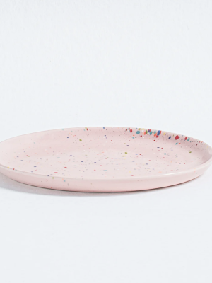 New Party Salad Plate Pink ø 22 cm